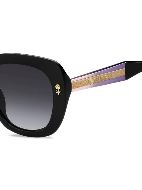 ETRO butterfly-frame sunglasses - Black
