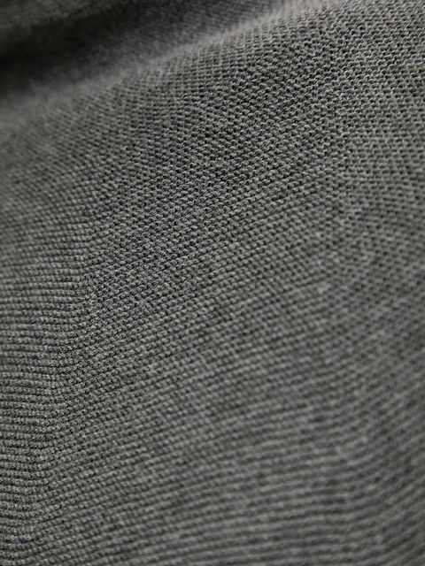 Marc O'Polo sweter bawełniany damski kolor szary lekki z półgolfem 600600660271