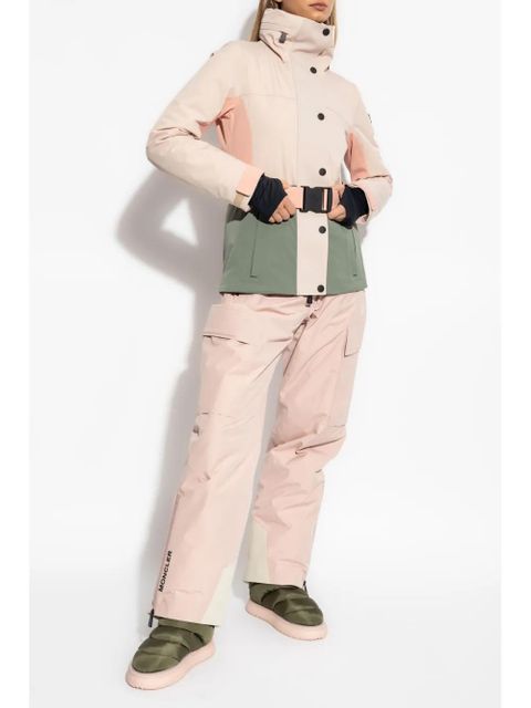 Moncler Grenoble straight-leg ski trousers - Pink - zdjęcie produktu nr 2