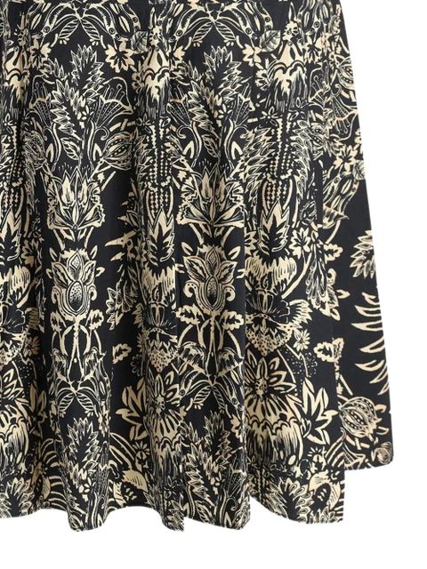 Ulla Johnson Clarisse floral midi skirt - Black - zdjęcie produktu nr 2