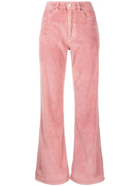 OUR LEGACY corduroy flared trousers - Pink