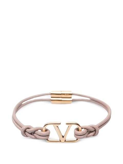 Valentino Garavani braided V-logo bracelet - Gold - zdjęcie produktu nr 1