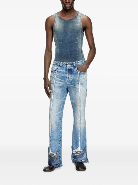 Diesel ribbed-knit top - Blue