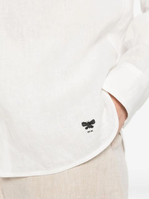 Weekend Max Mara Werner long-sleeve shirt - White