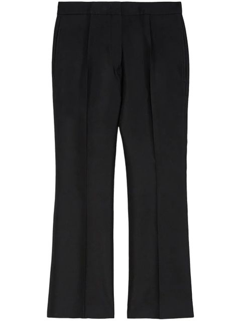Jil Sander gabardine tailored trousers - Black - zdjęcie produktu nr 1