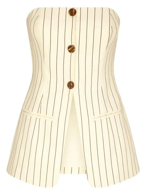 Simon Miller Mori button top - Neutrals - zdjęcie produktu nr 1