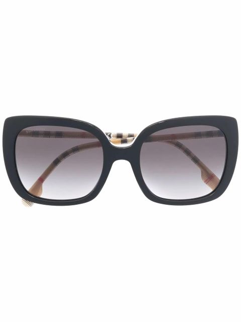 Burberry Eyewear square-frame sunglasses - Black - zdjęcie produktu nr 1