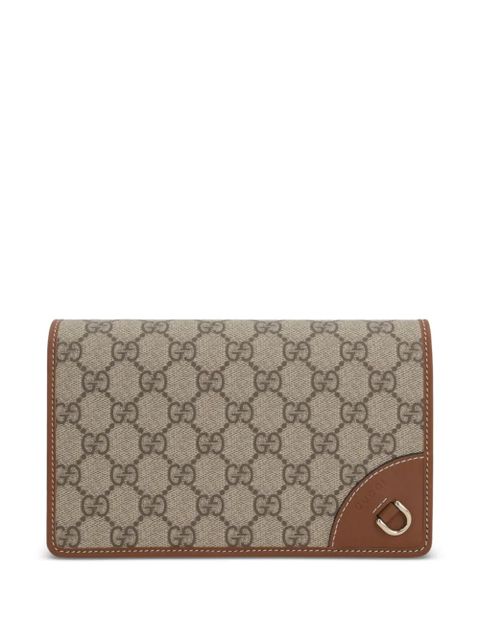 Gucci GG monogram shoulder bag - Brown - zdjęcie produktu nr 1
