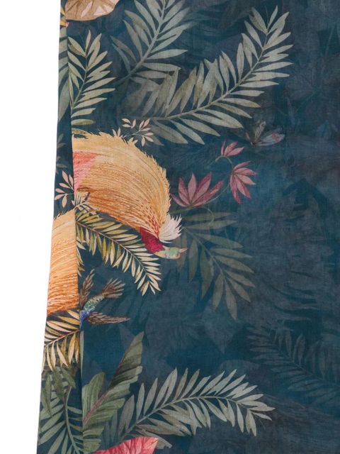 ZIMMERMANN printed cotton pareo - Blue - zdjęcie produktu nr 2