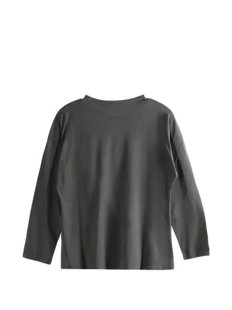 The Row Floris long-sleeve T-shirt - Brown - zdjęcie produktu nr 2