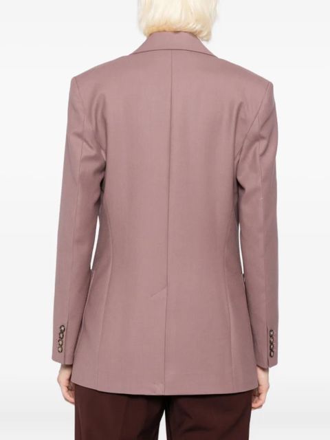 Victoria Beckham patch pocket blazer - Purple