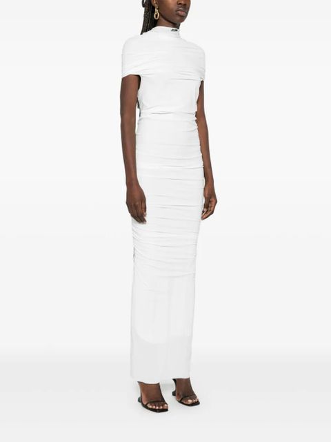 Jean Paul Gaultier jersey double-layer maxi dress - White - zdjęcie produktu nr 2