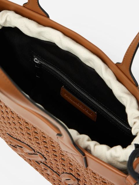 Karl Lagerfeld torebka kolor brązowy A2W30052