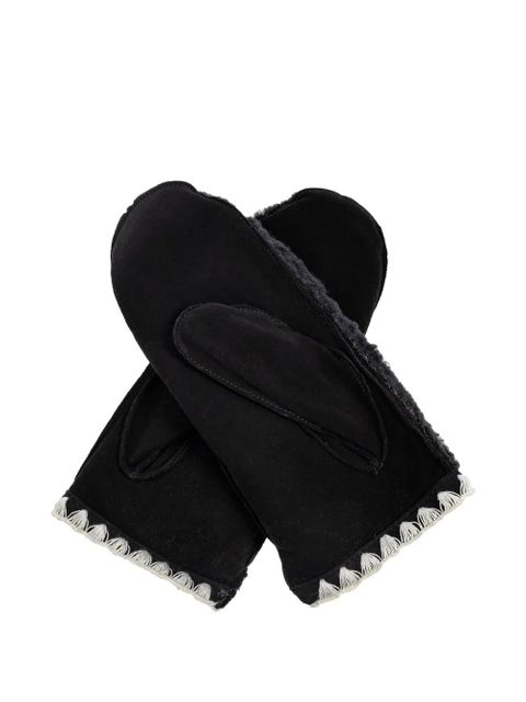 UGG scalloped gloves - Black