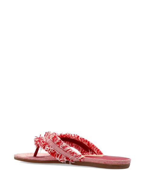 Jimmy Choo Bay flat sandals - Red