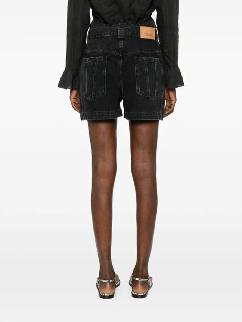 MARANT ÉTOILE Joely shorts - Black
