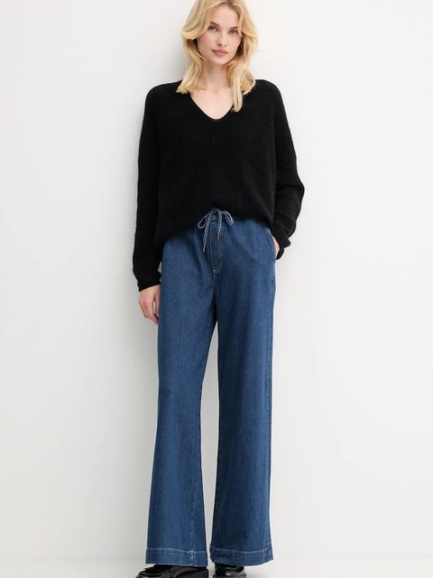 Mos Mosh jeansy VASCO damskie kolor granatowy 172550 - zdjęcie produktu nr 2