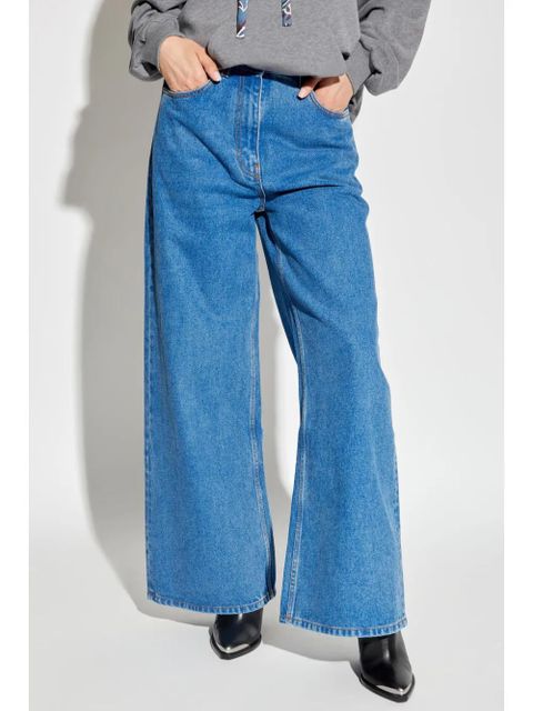 ETRO wide-leg high-rise jeans - Blue