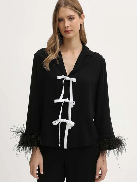 The Sleeper komplet damski kolor czarny BWSP02P102F - zdjęcie produktu nr 2