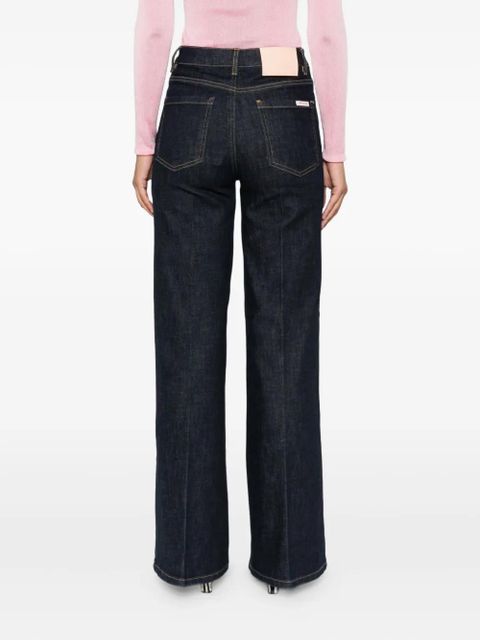 Self-Portrait flared jeans - Blue