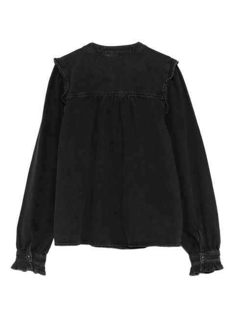 Ba&Sh Mio ruffled blouse - Black - zdjęcie produktu nr 2