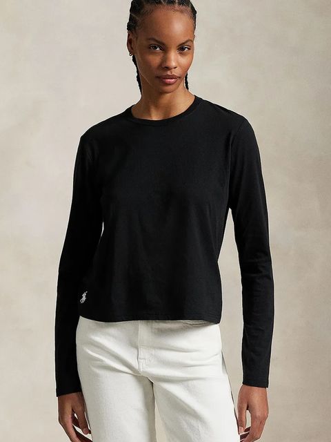 Polo Ralph Lauren longsleeve kolor czarny 211967103 - zdjęcie produktu nr 1