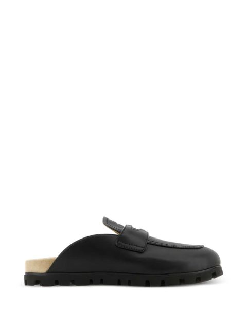 Miu Miu leather mules - Black - zdjęcie produktu nr 1