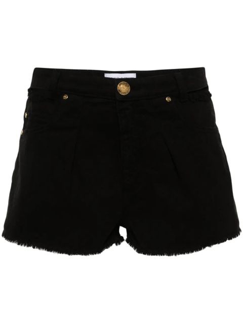 PINKO distress denin shorts - Black - zdjęcie produktu nr 1