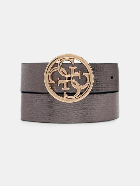 Guess pasek IDRA damski kolor granatowy BW9301 P5435