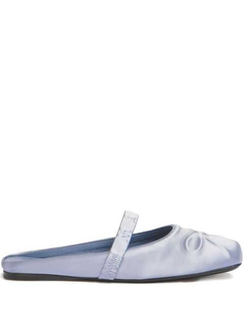 Marni satin ballet flats - Purple - zdjęcie produktu nr 1