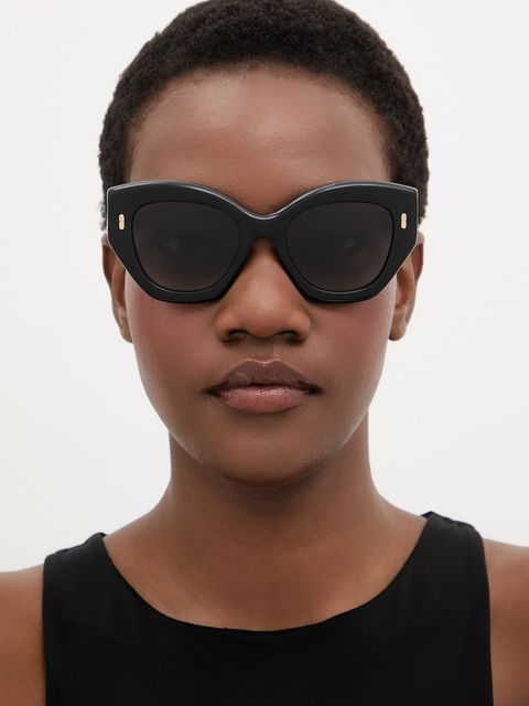 Furla okulary przeciwsłoneczne kocie oczy damskie - zdjęcie produktu nr 1