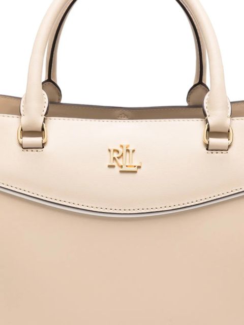 Lauren Ralph Lauren large Marcy top-handle tote bag - Neutrals