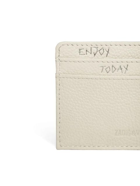 Zadig&Voltaire Gl America card holder - Neutrals