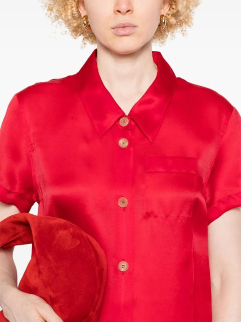 KHAITE Effy maxi dress - Red