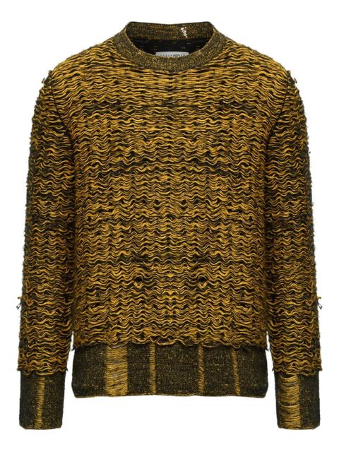 MM6 Maison Margiela chunky-knit sweater - Yellow - zdjęcie produktu nr 1