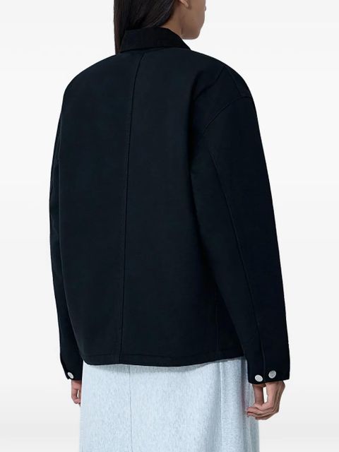 Carhartt WIP buttoned canvas jacket - Black
