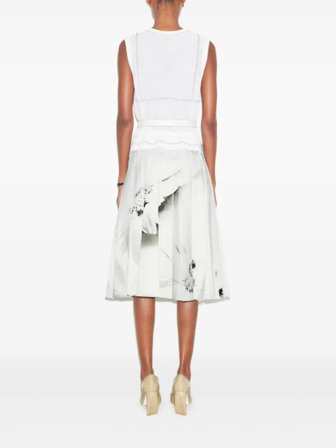 Tory Burch knitted sleeveless top - White