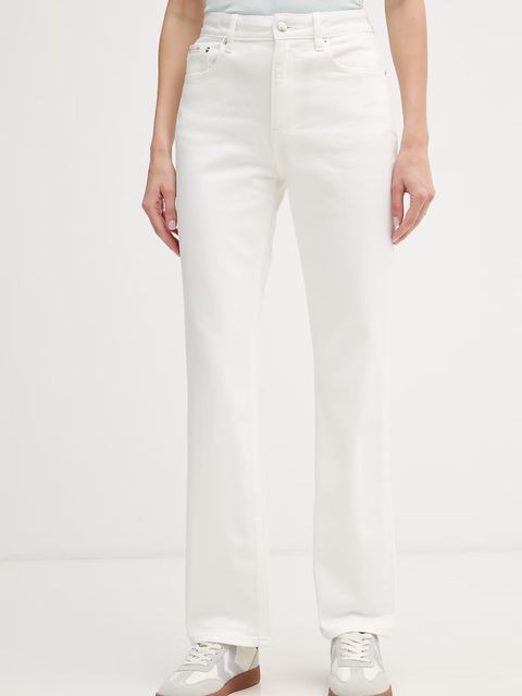 Calvin Klein Jeans jeansy straight damskie - zdjęcie produktu nr 1