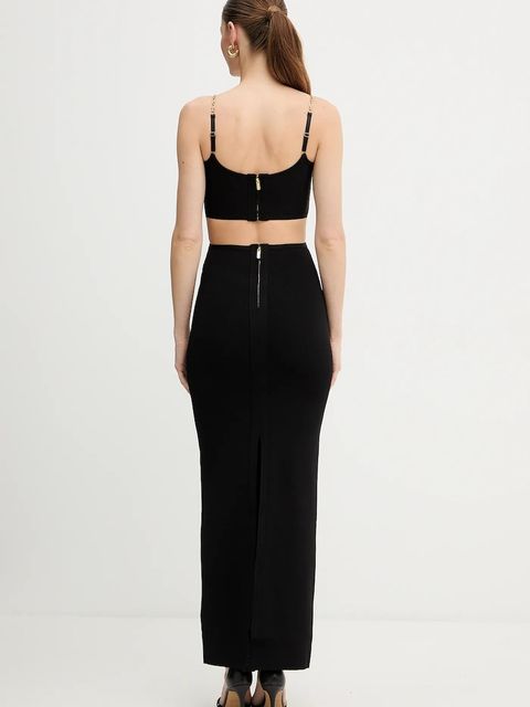 Marciano by Guess sukienka AISHA kolor czarny maxi dopasowana 5BGK10 5036Z - zdjęcie produktu nr 2