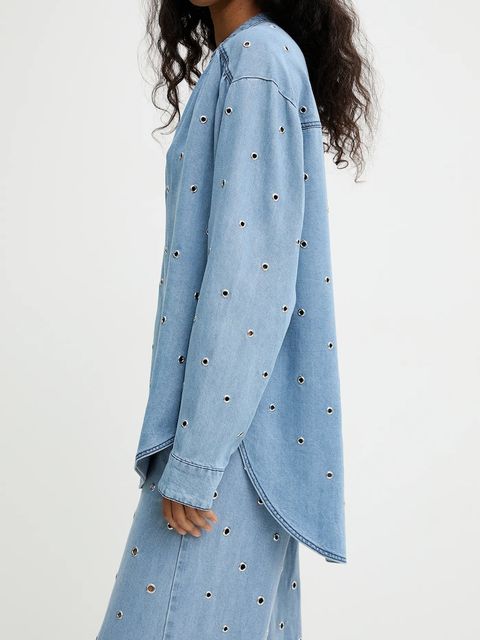 Pinko bluzka jeansowa