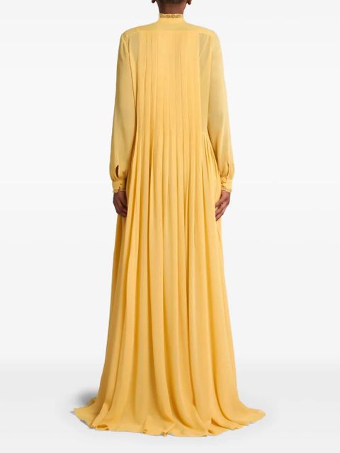 ETRO pleated gown - Yellow - zdjęcie produktu nr 2
