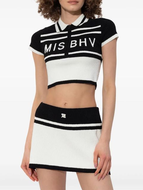 MISBHV Fluffy Cannes polo top - Black - zdjęcie produktu nr 2