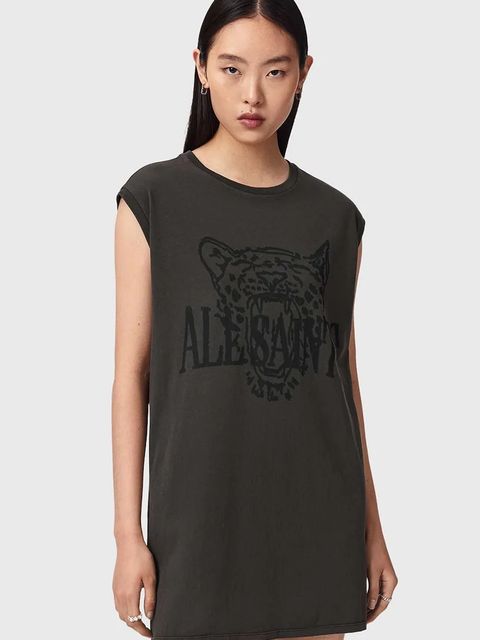 AllSaints sukienka bawełniana WILD - zdjęcie produktu nr 1