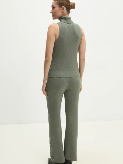 Answear.LAB komplet damski kolor zielony