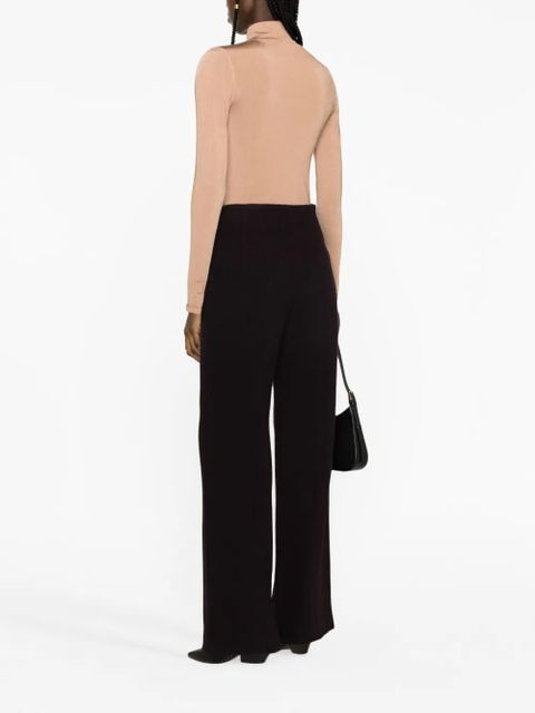 Chloé wide-leg tailored trousers - Brown