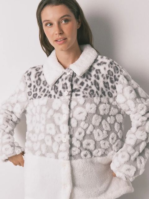 women'secret kurtka koszulowa damskie kolor beżowy przejściowa 4412200