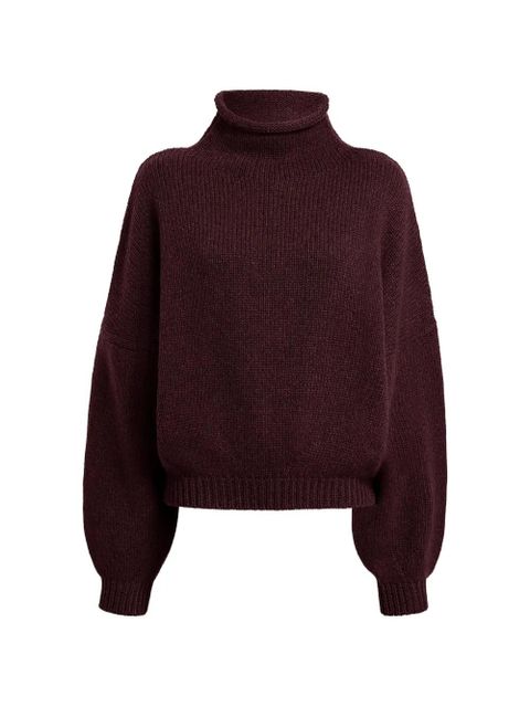 KHAITE Juniper sweater - Purple - zdjęcie produktu nr 1