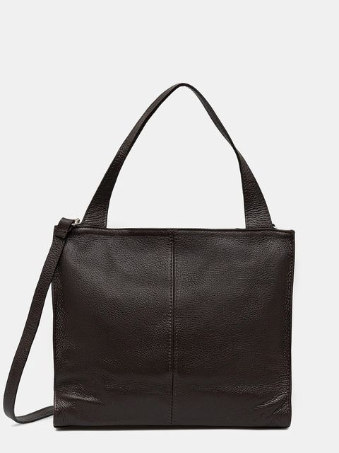 Answear.LAB torebka skórzana kolor brązowy - zdjęcie produktu nr 1