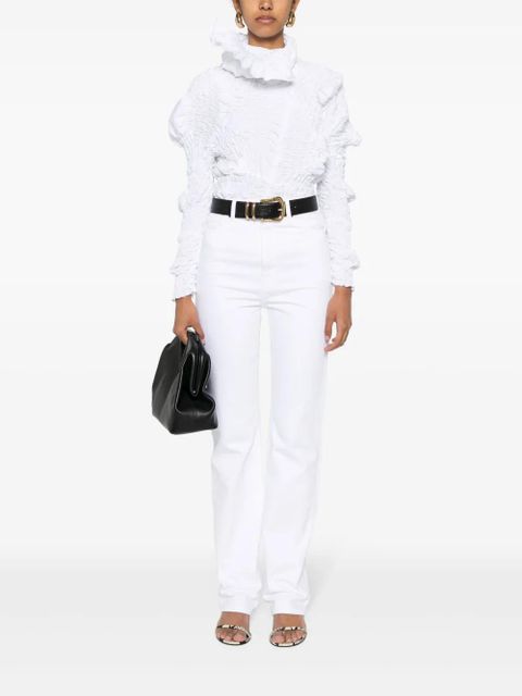 KHAITE Danielle straight-leg jeans - White - zdjęcie produktu nr 2