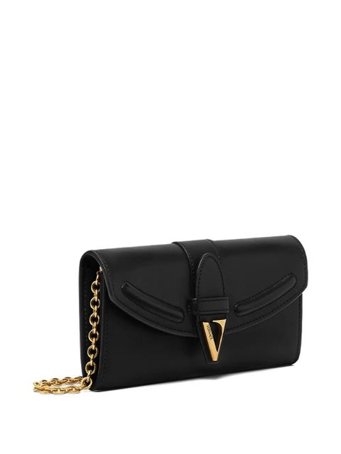 Versace V-logo chain clutch bag - Black - zdjęcie produktu nr 2